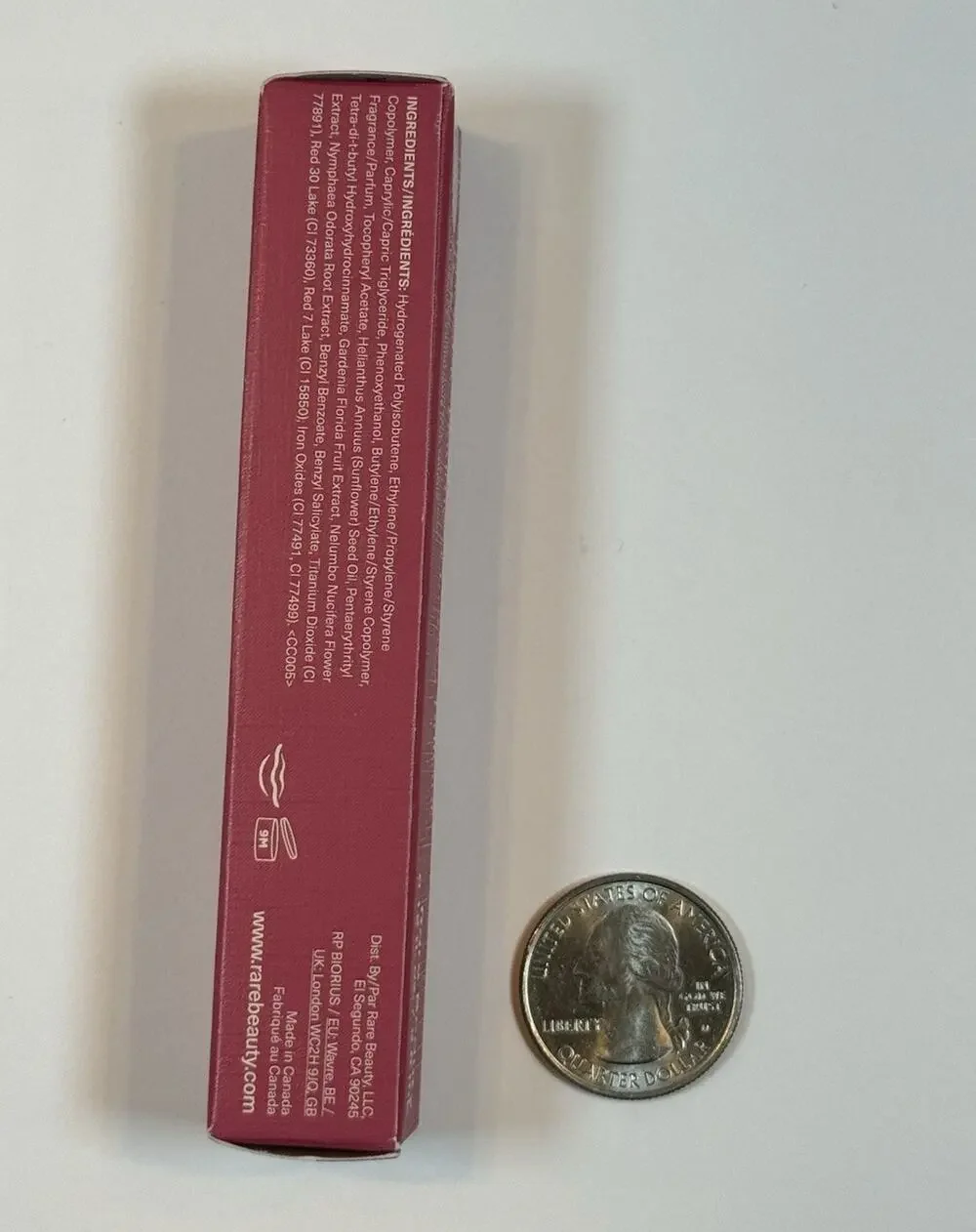 Rare Beauty Stay Vulnerable Glossy Lip Balm Nearly Rose 0.12 fl oz
